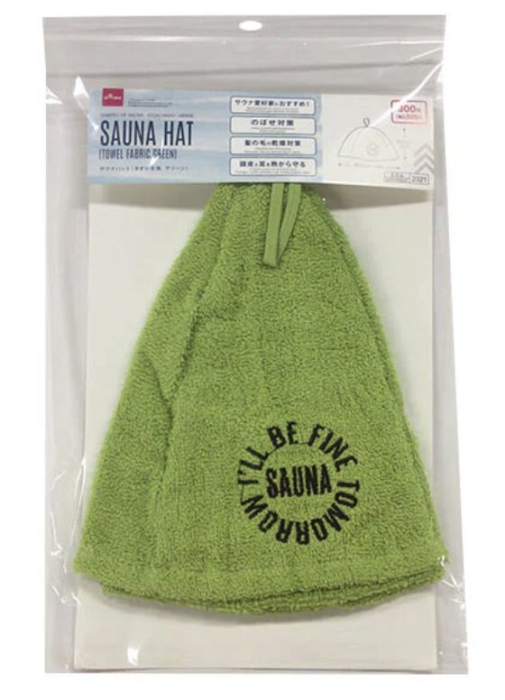 ダイソーサウナハット