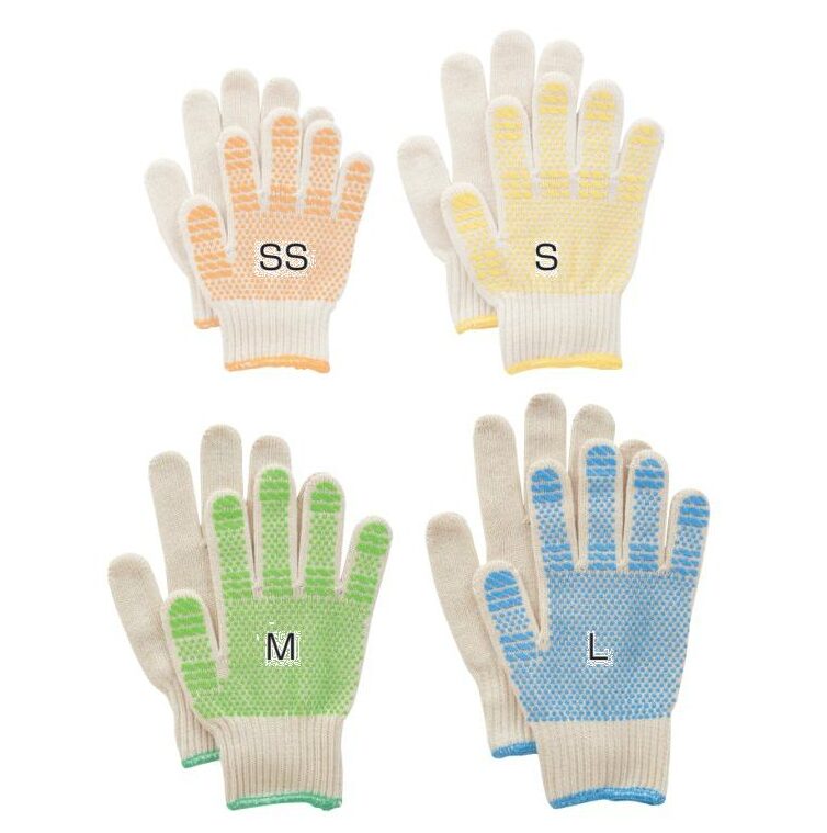 おたふく手袋 日本製こどもてぶくろ 滑り止め付き