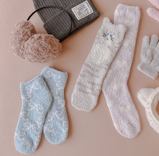 キャンドゥモコモコルームソックス2