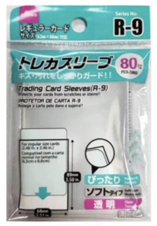 ダイソー
トレカスリーブ
（Ｒ－９、８０枚）
