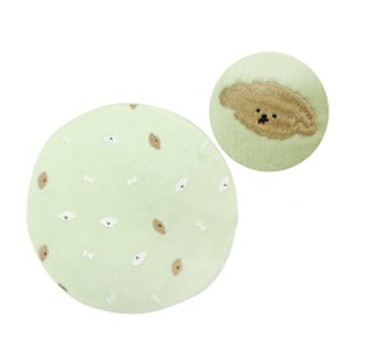 クッション 座布団 フレンズブランケットラウンドシートクッション/GAF654 40×40×4cm ライトグリーン