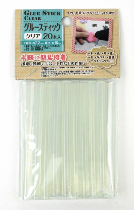 グルーガン 取り替え用 グルースティック クリア20本入 059699