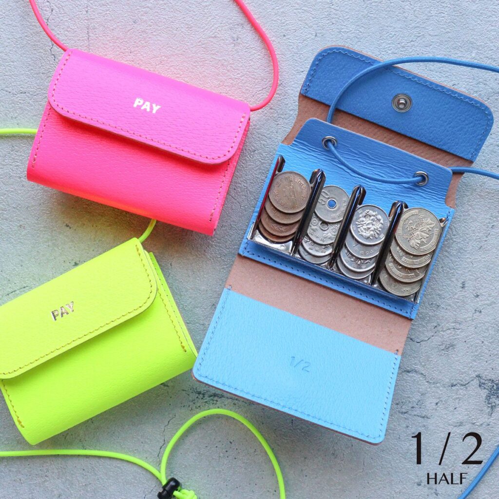 1/2 HALF COIN CATCHERお財布ショルダー