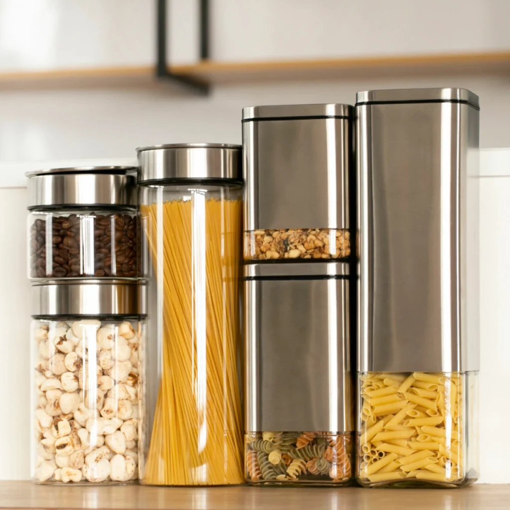 【ダルトン】 保存容器 350ml 550ml 950ml 1.8L 2L 角型 丸型 ウィズ リッド ガラス製