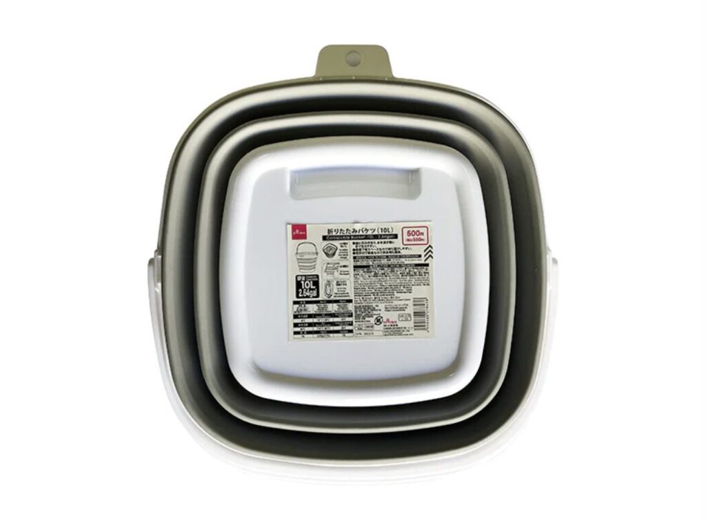 折りたたみバケツ 10L