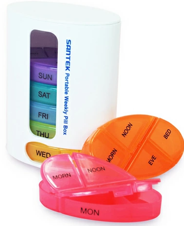 Santek ピルケース タワータイプ