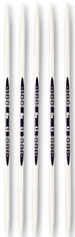 Prym Double-Point Ergonomic Knitting Pins/Needles, Metal, Multi-Colour, 4.5 mm, 20 cm Length, Set of 5