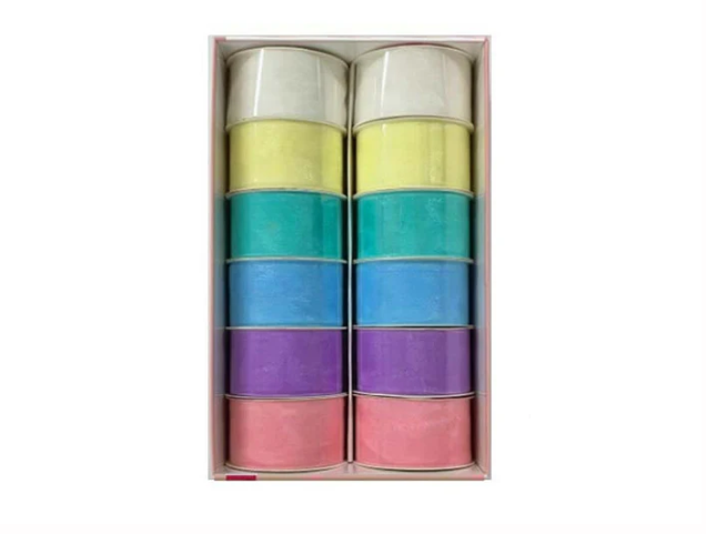 オーガンジーリボン（パステルカラー）