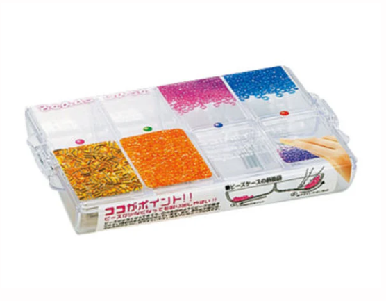 ダイソー ビーズケースクリアー