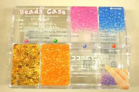 キャンドゥビーズケースクリア