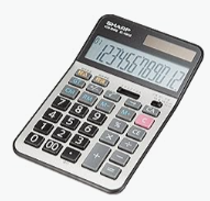 シャープ 実務電卓 ナイスサイズタイプ EL-N942-X