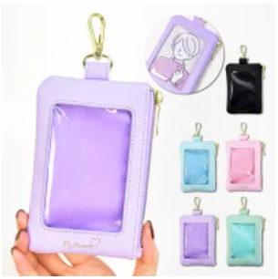 クリア窓付き パスケース