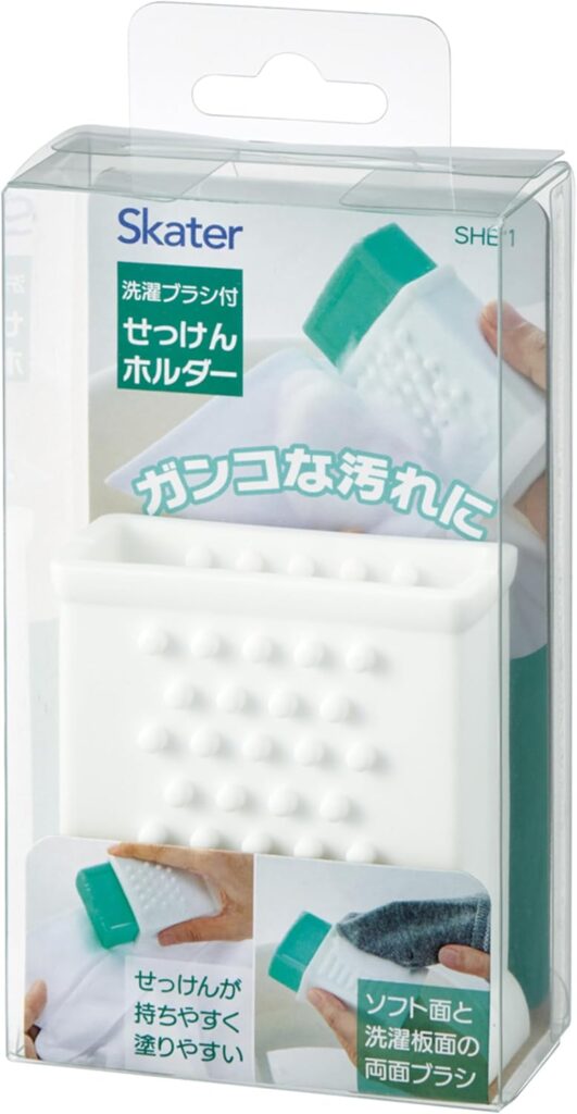 洗濯ブラシ付き せっけんホルダー
