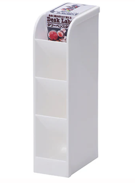 DeskLabo タワーペンスタンド ホワイト