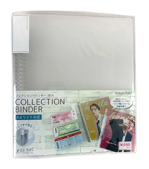 ワッツ　リングバインダー 30穴金属リングバインダー A4