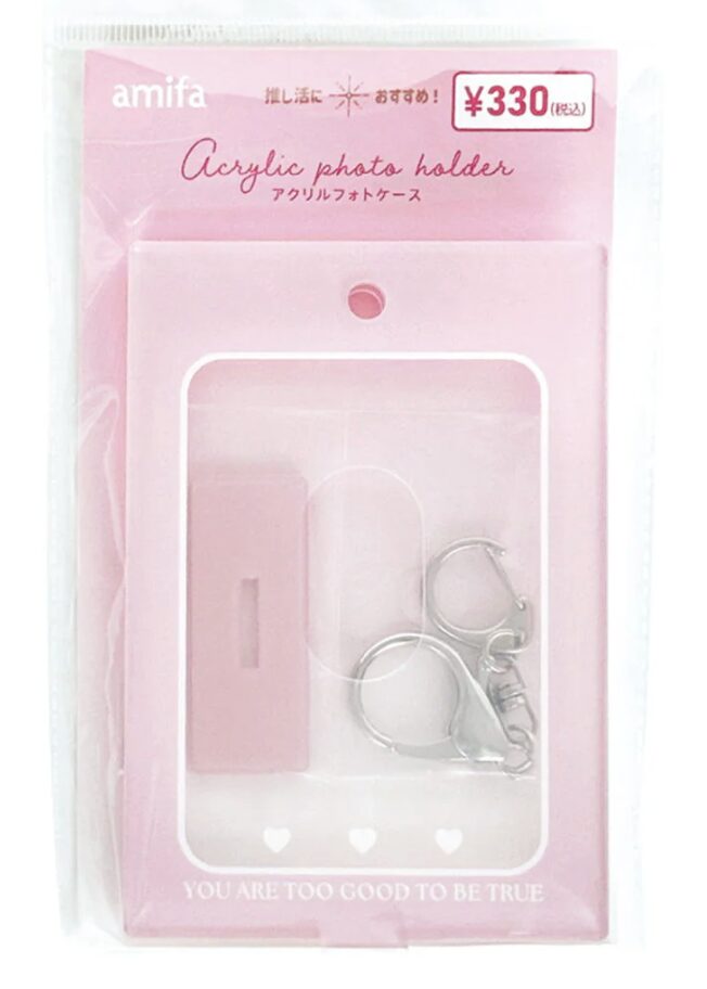 アクリルフォトケース ピンク