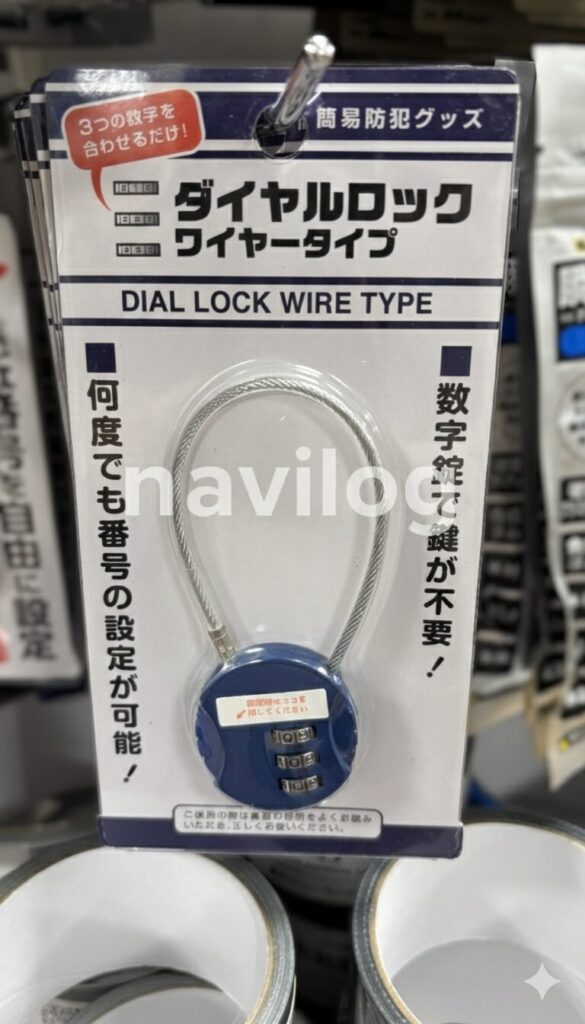 南京錠 筆者撮影