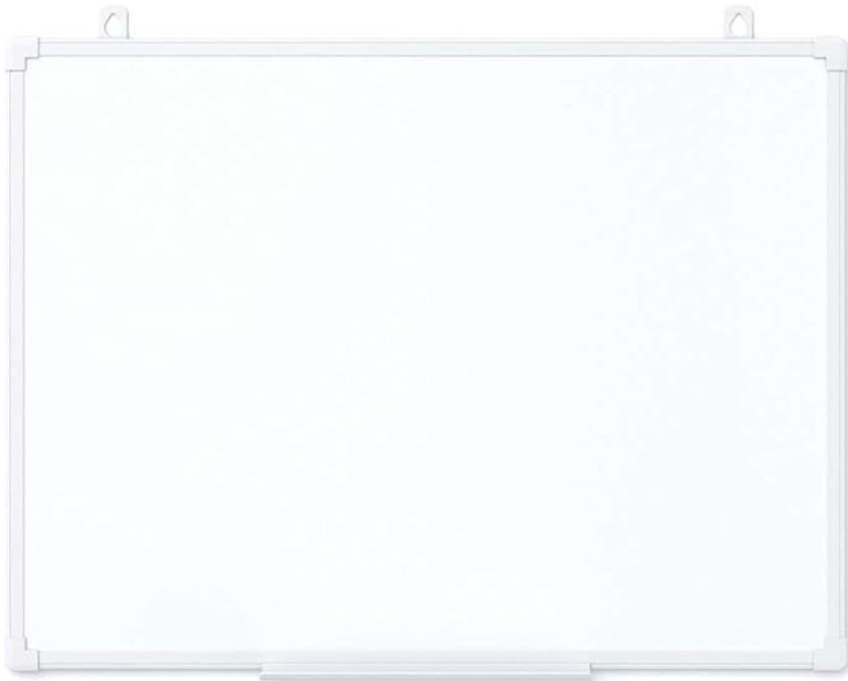 プラス ホワイトボード 壁掛け 【段差の少ないフレーム】幅606×高さ456mm （マーカー・イレイザー付き）無地 PWK2-0604SS 428988
