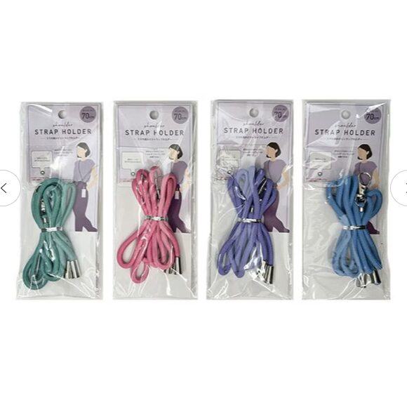 スマホ肩掛けストラップ くすみカラー