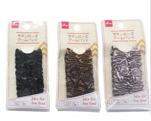 ダイソーサテンローズアームバンド