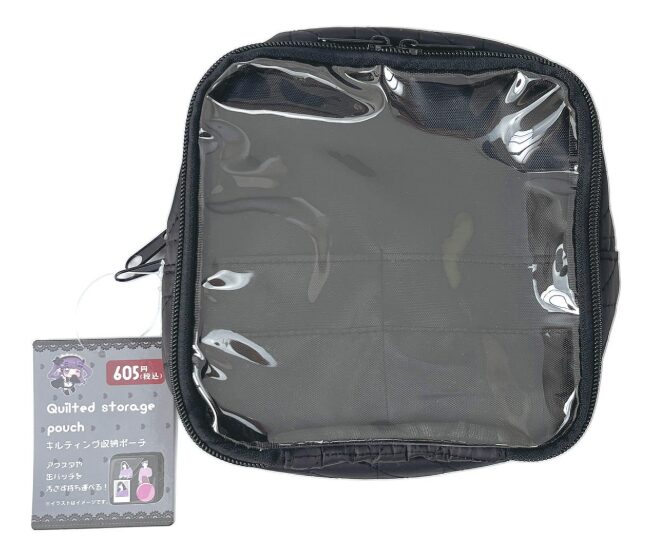 透明ポーチ クリアポーチ キルティング 収納ポーチ 推し活 おた活