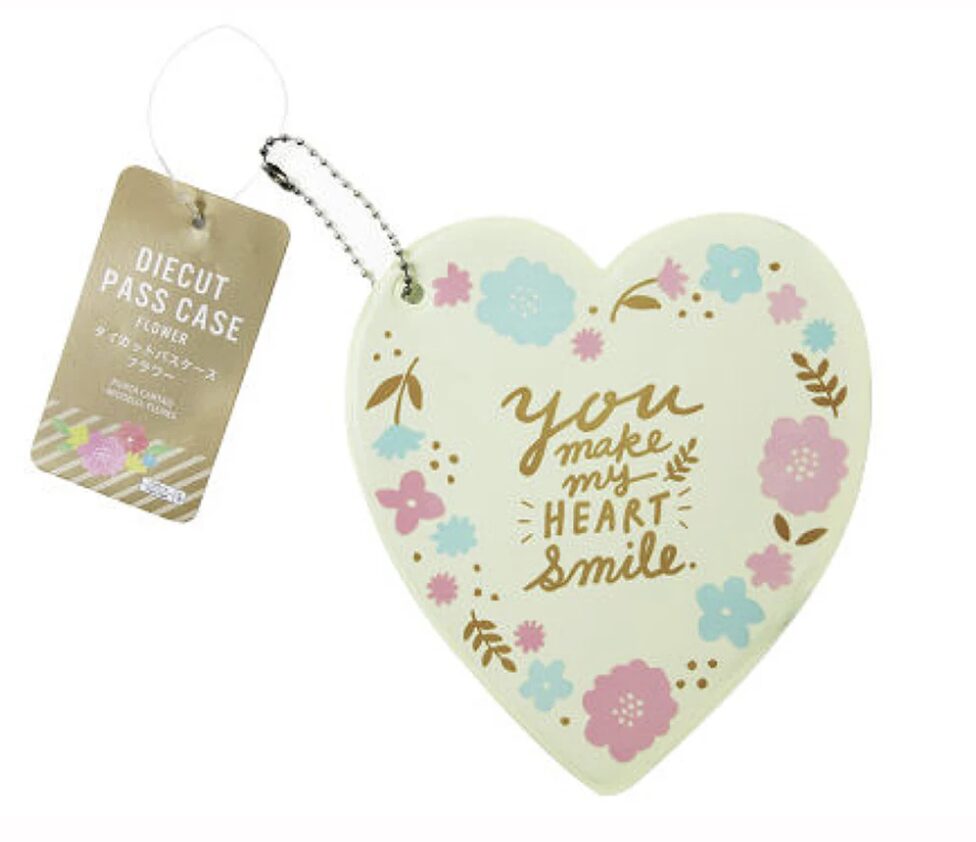 ダイカットパスケース(PGS、フラワー)