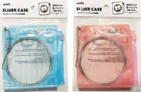 スライダーケース　ドラム式洗濯機　缶バッチ用