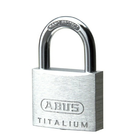 ABUS タイタリウム製 南京錠