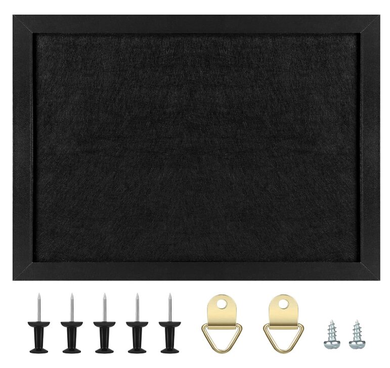 TORASO ブラック木枠×フェルト コルクボード