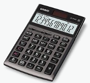 カシオ 本格実務電卓 12桁 日数&時間計算 ジャストタイプ グレージュブラウン JS-20DC-GB-N グリーン購入法適合 エコマーク認定