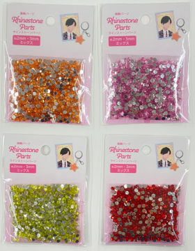 ラインストーンパーツ3MM&2MM暖色LSS-160
4968583972236