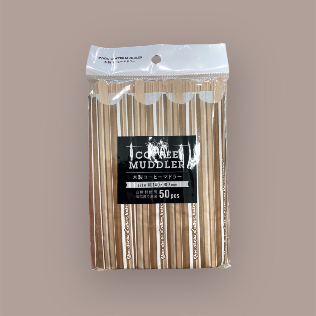 セリア　使い捨てマドラー