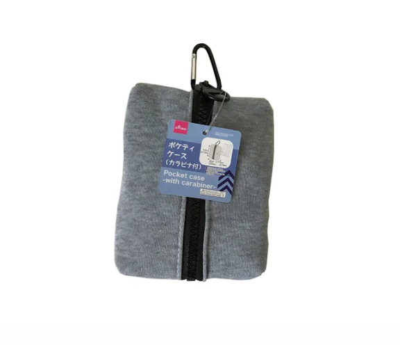 ポケティケース（カラビナ付）