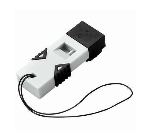 コクヨ 防災用救助笛＜防災の達人＞(ツインウェーブ) 白