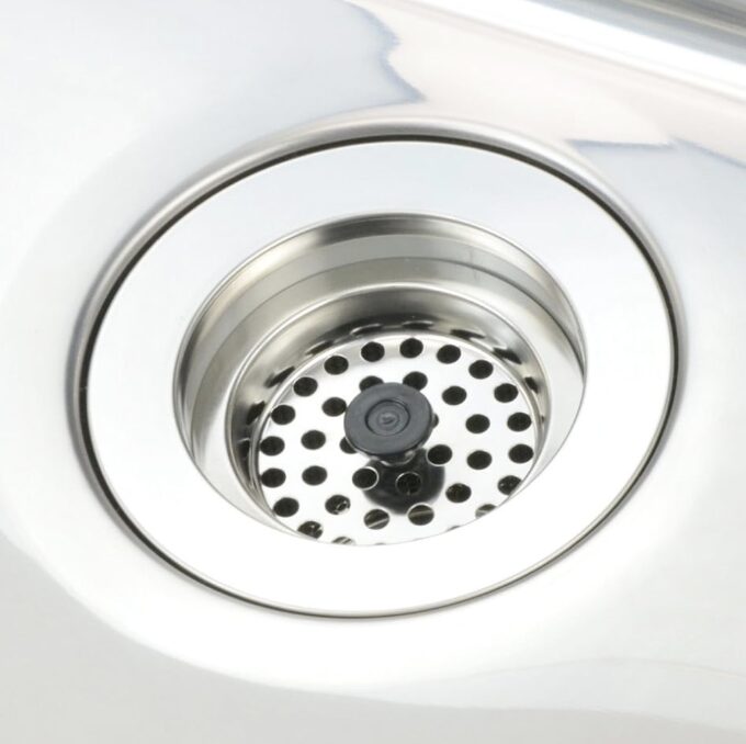 ガオナ 排水口カバー 8センチ用 ステンレス