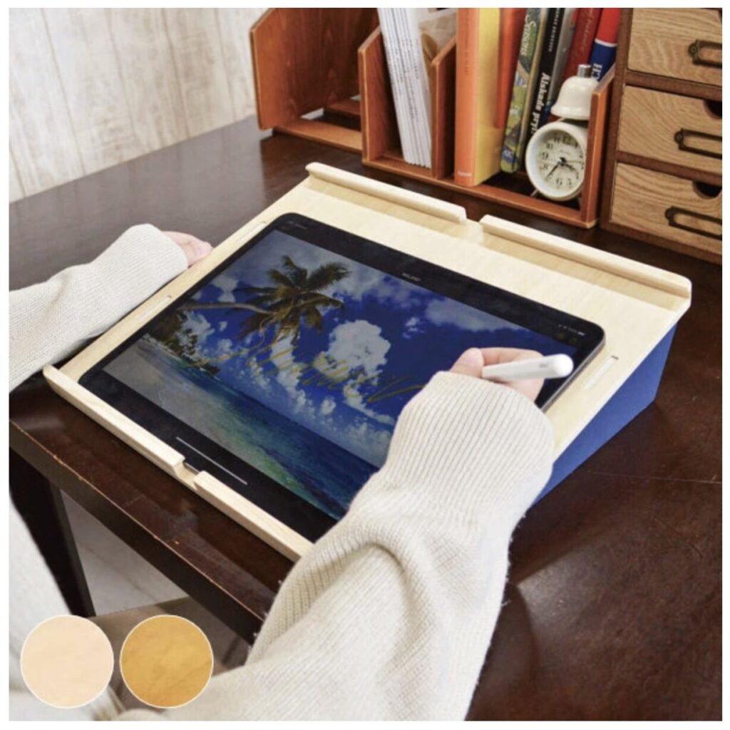木製2WAYタブレットテーブル