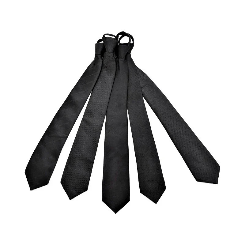 結ばなくてもよいネクタイ　黒