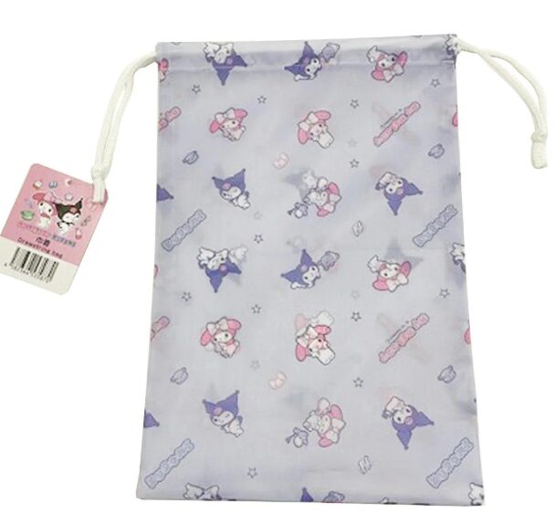 ワッツシューズケース②sanrio マイメロクロミ 巾着 マシュグミ 341706