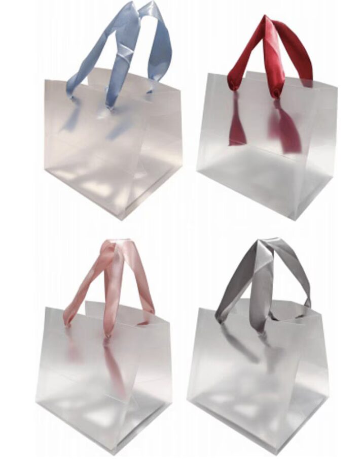 ＰＰハンドルバッグ　Ｓ　クリア