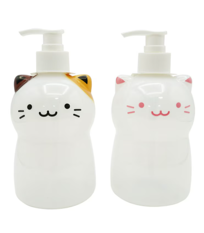 アニマルポンプボトル５００ｍＬ　ねこ