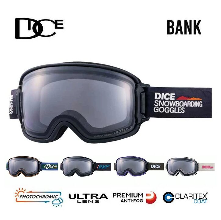 DICE BANK　スノーゴーグル