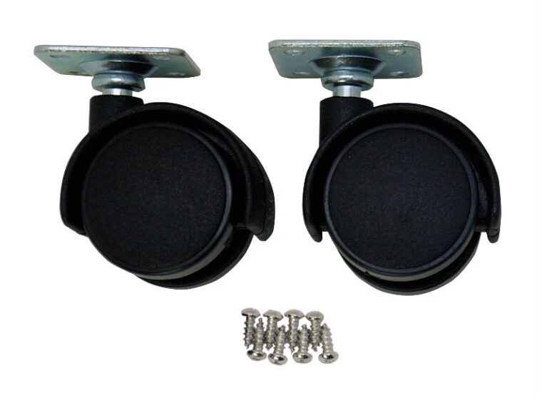 プレート双輪キャスター２個入