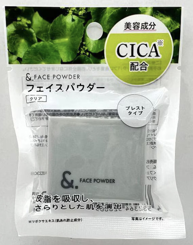 ＆．フェイスパウダー　クリア