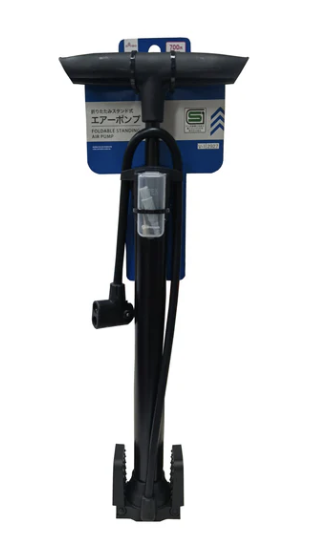 折りたたみスタンド式エアーポンプ(SG付)