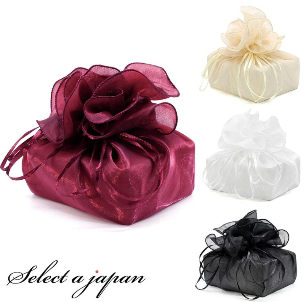 セレクトエージャパン　サテン生地　ラッピング