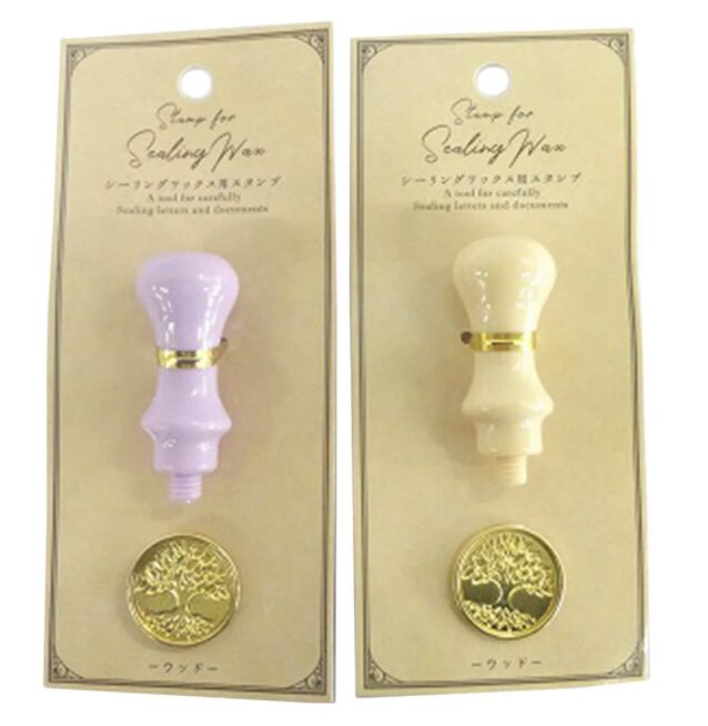 シーリングワックス スタンプ 押し型ウッド