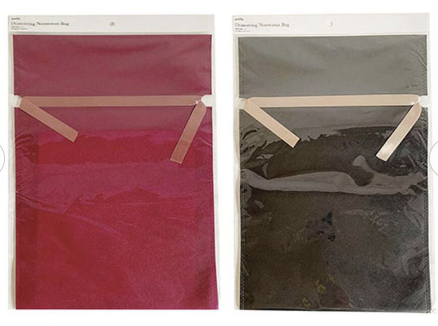 不織布巾着バッグ　Ｌ　