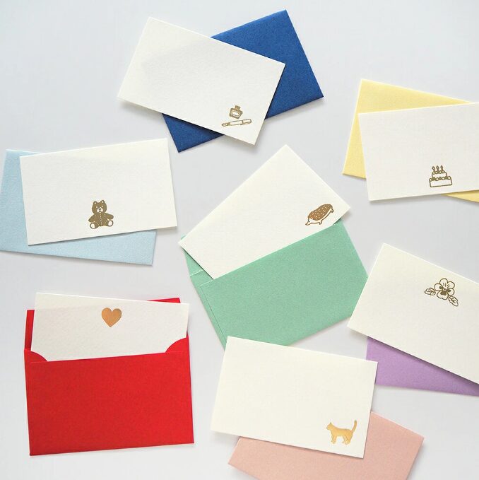 Lucia - 上品なミニメッセージカード