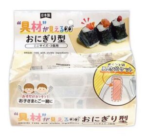 具材が見えるおにぎり型ミニサイズ 3個用