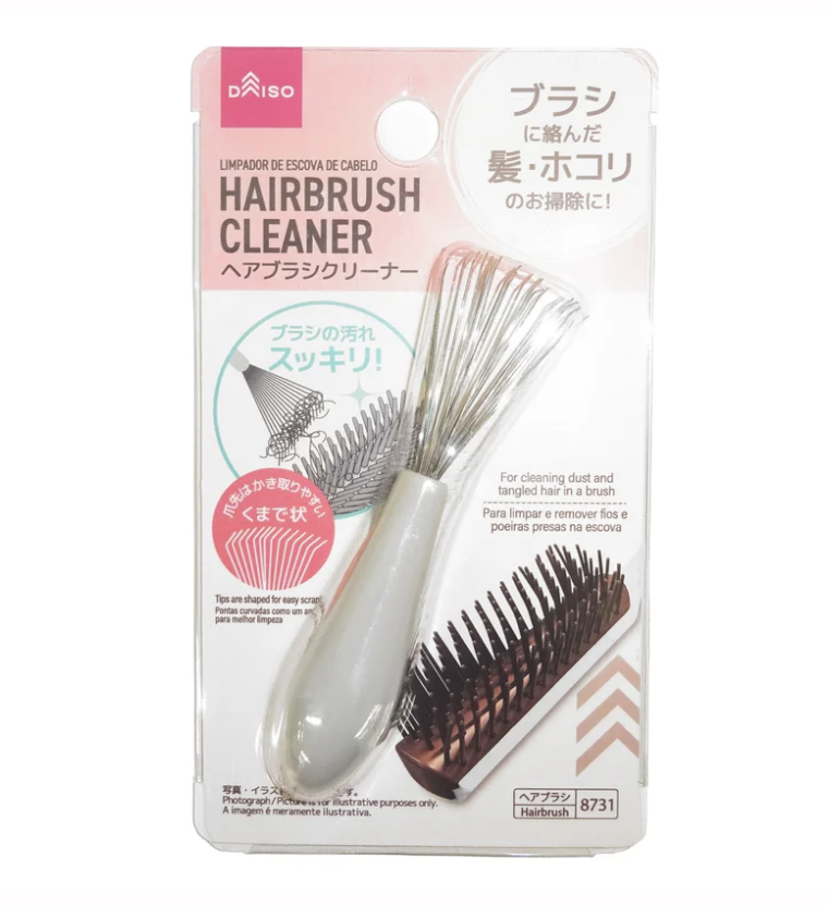 ダイソーのヘアブラシクリーナー